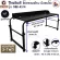 ThaiBULL model OB2-4514 Work desk straddling the bed Multipurpose table, table, book, adjustable desk, with wheels, size 155 -240