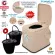 Sugali toilet, mobile, mobile, toilet, sanitary ware, toilet, patients with non -slip patients around+with 2 buckets and the lid has a new model (brown) model!