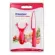 Finlanddek knife set with a trunk - red