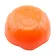 Foldable vegetable washing basket - orange