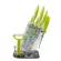 6 -piece ceramic Knife set knife set Konoll model KN0005 - (Green)