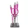 6 -piece ceramic Knife set knife set, Konoll model KN0005 - (Pink)
