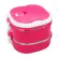BOSHANG Food Fan, Pinto Food Box, 2 layers of heat, the inside is a stainless steel Boshang (Fuchsia Pink)