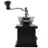 Hand -style coffee grinder, high -class stainless steel model (Black)
