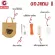 BEAR Electric Front, 2-story food box, 1.4 liters, DFH-S205 (Green), free! Vacuum suction+spoon+chopsticks+cloth bags