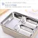 Getzhop Food Box 2 -layer food box, love (304 stainless steel tray) with 1.5 liters (blue) lid