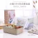 Getzhop Food Box 2 -layer food box, love (304 stainless steel tray) with 1.5 liters (blue) lid