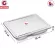 ThaiBULL, hole tray, hole tray with stainless steel food tray (304), 2 channels, size 17.5x25x4.5 cm.