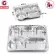 Getzhop 5 stainless steel food tray with stainless steel food tray (Stainless Stell 304) model TBSS-5L.
