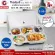 ThaiBULL, food tray, stainless steel tray, 5 holes with stainless steel stainless steel model TBSS-5L (Stainless Stell 304), free! Spoon, fork