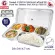 ThaiBULL, food tray, stainless steel tray, 5 channels with Food TRAY TBSS-5E (Stainless Stell 304). Large version! Free! Equipment