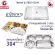 ThaiBULL, food tray, stainless steel tray, 5 channels with Food TRAY TBSS-5E (Stainless Stell 304). Large version! Free! Equipment