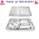 ThaiBULL Stainless steel tray tray Tray with Food Tray Bigsize TBSS TBSSCIET-4E304CY (Stainless Stell 304)