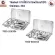 ThaiBULL Stainless Steel Stainless Steel Trays TBSS-5EN304 Food Tray Tray, 5 Hole Trucks, Food Tray (Stainless Stell 304) lid