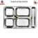 ThaiBULL Stainless Steel Stainless Steel Trays TBSS-5EN304 Food Tray Tray, 5 Hole Trucks, Food Tray (Stainless Stell 304) lid