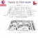 ThaiBULL model TBSS-6E304 Stainless steel tray tray 6 channels Food Tray (Stainless Stell 304) with lid (PP)