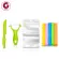 Getzhop knife set that peeled the bag with a bag with bag (assorted color)