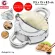 XUCAN GYOZA MOLD made a gyoza Gyoza mold Stainless steel mold size 9.5 cm. Thick stainless steel 304 (Silver)