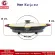 Han Ku Electric Grill Pen Marble coated grill, model 012 with glass lid (black)