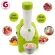 Kingbird, Ice Cream & Yogurt and Fruit Ice Cream Maker ZQ-IC01-(Green)