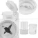 Getzhop smoothie blender, chopped, tofu, multi-purpose blender YOICE model Y-Zzj2-white pink