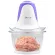 BEAR, beef grinder, minced chilli, multi-purpose model QSJ-B02D1 (purple, white)