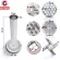 Getzhop Steel Pork Ground Steel Steel Steel Steel Crotherapy+Jing Fan Grinding Stainless Steel -Silver Stainless Reserve equipment and spare parts