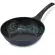 Getzhop Teflon coated pan, deep bottom 28 cm black & white - (blue)