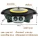 Wang Ya Boiled Pot Grill (Yin-Yang) Boiled Pot and Grill Powder BOILING POT and GRILL 42 cm. Model WY-A42 (Black)