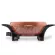 Liven, electric pot, suki pot, model DHG-263A, 4 liters (brown), free! Cooking equipment