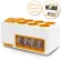GetZhop กล่องเก็บเครื่องปรุง ABS Kitchen Organizer MultiFunctional – White/Gold