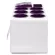 Getzhop กล่องเก็บเครื่องปรุง ABS Kitchen Organizer MultiFunctional – White/Purple