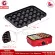 House Worth Takoyaki Takoyaki Maker 3, 3in1 multi-purpose grill, HW-3IN1+ glass lid (Red)