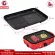 House Worth Takoyaki Takoyaki Maker 3, 3in1 multi-purpose grill, HW-3IN1+ glass lid (Red)