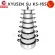 House Worth, 16-piece stainless steel kitchen utensils, stainless steel pots with a kitchen coat set / Stainless Stell Cookware model KS-16S.