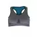 Sport Bra Double Layer lingerie, comfortable to wear - gray/blue (Size S)
