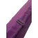 Yoga mat bags There is a zipper in front. And there are 4 dark purple holes