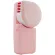 Getzhop, mobile fan, air fan, carrying hand-held, USB connection (Pink)