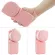 Getzhop, mobile fan, air fan, carrying hand-held, USB connection (Pink)