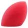 Getzhop sponge, spread the foundation with a drop of water, cut off - (oo)
