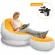 Intex โซฟาเป่าลมเบาะวางขา โซฟา เบาะนั่ง (สีขาว/ฟ้า) แถมฟรี! ที่สูบลม