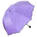 Getzhop shade, rainproof, water, front pattern, shade, 90 centimeters wide, foldable umbrella- purple