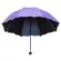 Getzhop shade, rainproof, water, front pattern, shade, 90 centimeters wide, foldable umbrella- purple