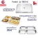 Thaibull ถาดอาหาร ถาดหลุมสแตนเลส ถาดพร้อมฝาปิด Food tray BigSize รุ่น TBSS-4E (Stainless Stell 304) รุ่นไม่มีของแถม