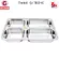 Thaibull ถาดอาหาร ถาดหลุมสแตนเลส ถาดพร้อมฝาปิด Food tray BigSize รุ่น TBSS-4E (Stainless Stell 304) รุ่นไม่มีของแถม