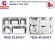 ThaiBULL Stainless Steel Stainless Steel Tray, 5 hole tray tray with Food Tray (Stainless Stell 304) TBSS-5E304CY