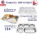 ThaiBULL Stainless Steel Stainless Steel Tray, 5 hole tray tray with Food Tray (Stainless Stell 304) TBSS-5E304CY