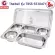 ThaiBULL Stainless Steel Stainless Steel Tray, 5 hole tray tray with Food Tray (Stainless Stell 304) TBSS-5E304CY