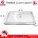 ThaiBULL Lights, Stainless steel stainless steel cover, 34 cm wide, SSTC-SQE3 (Stainless)