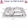ThaiBULL Stainless steel tray tray Food tray with PP Food Tray Bigsize TBSP-4E304CY (Stainless Stell 304)